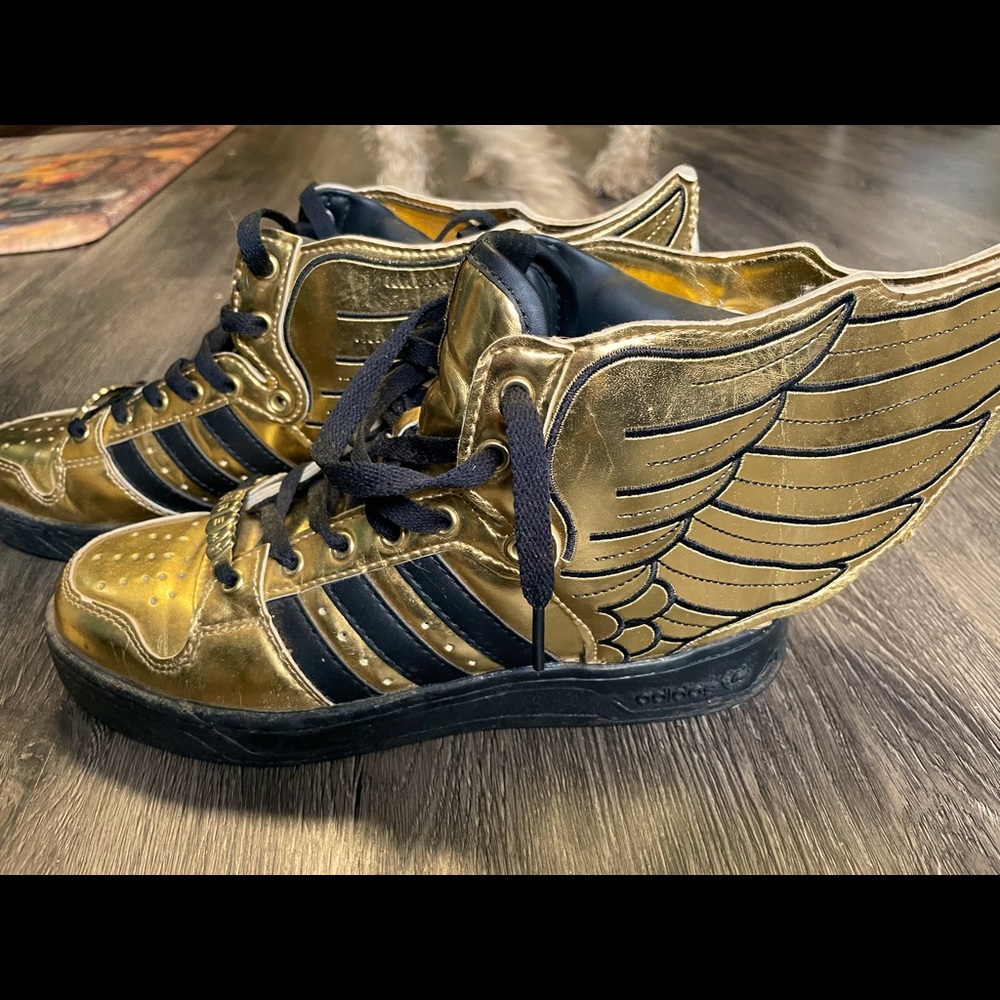 Jeremy Scott for Adidas, men/women US 6.5, UK 5